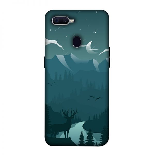 Night Landscape Oppo F9 Pro Mobile Cover