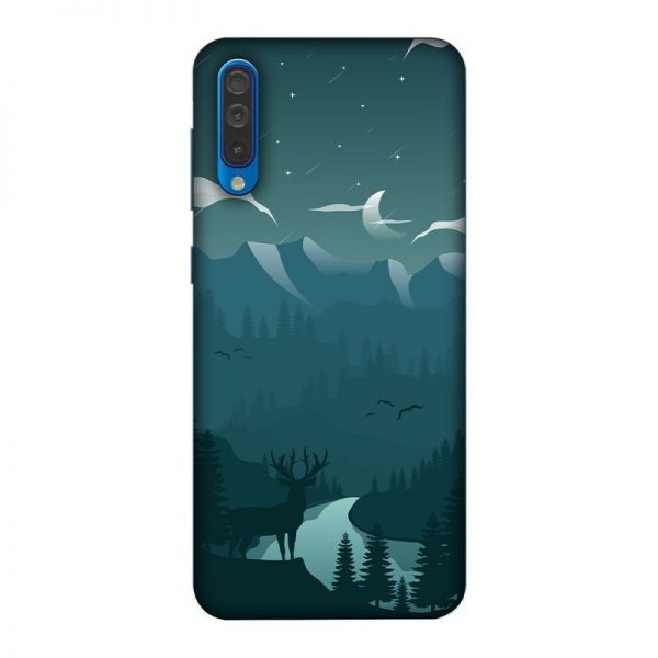 Night Landscape Samsung A50 Mobile Cover