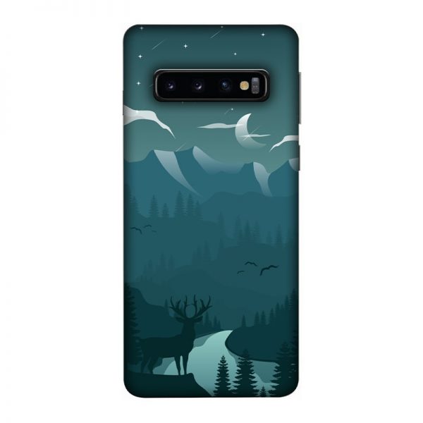 Night Landscape Samsung Galaxy S10 Mobile Cover