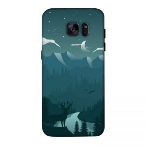 Night Landscape Samsung Galaxy S7 Edge Mobile Cover