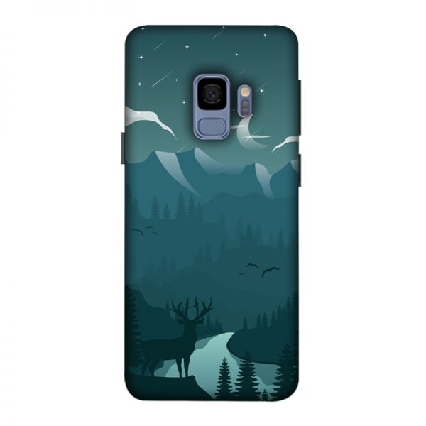 Night Landscape Samsung Galaxy S9 Mobile Cover