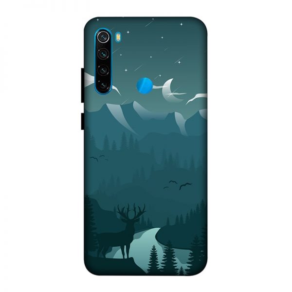 Night Landscape Redmi Note 8 Mobile Cover
