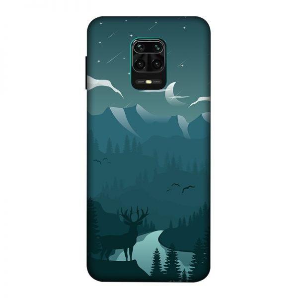 Night Landscape Redmi Note 9 Pro Mobile Cover