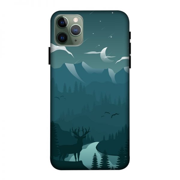 Night Landscape iPhone 11 Pro Max Mobile Cover
