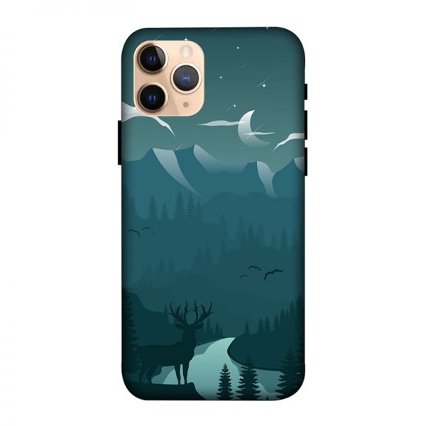 Night Landscape iPhone 11 Pro Mobile Cover