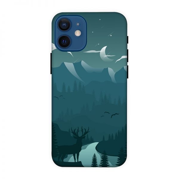 Night Landscape iPhone 12 Mini Mobile Cover
