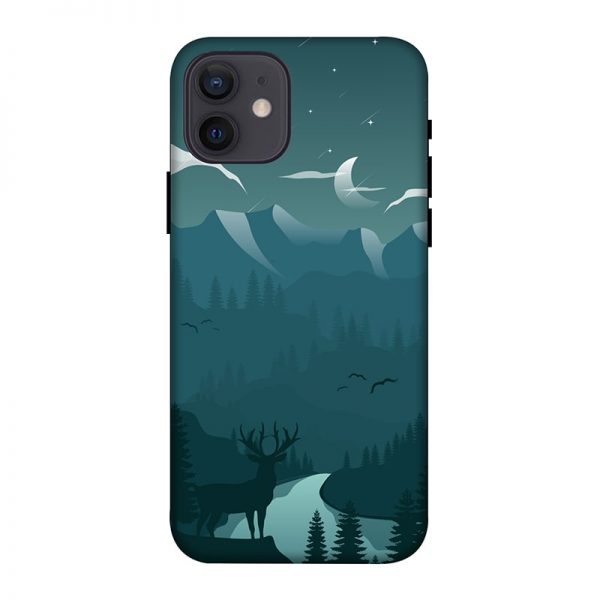 Night Landscape iPhone 12 Mobile Cover