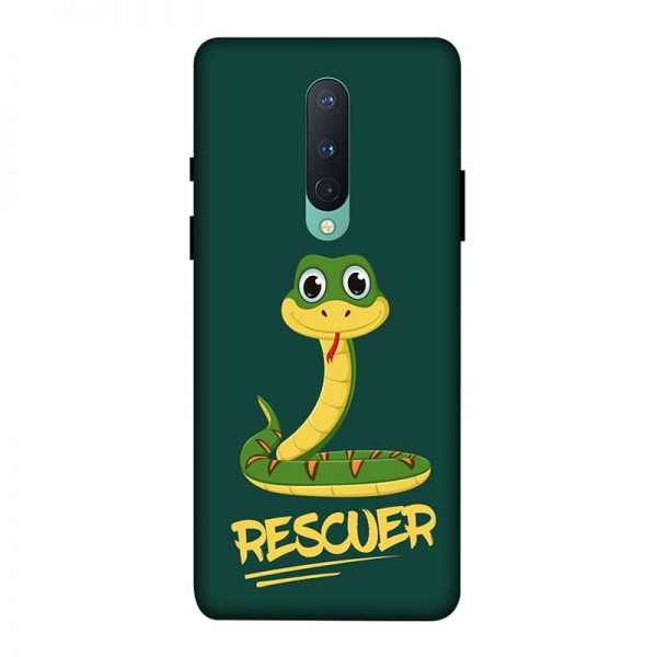 Snake Rescuer OnePlus 8 Mobile Cover