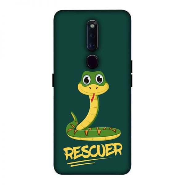 Snake Rescuer Oppo F11 Pro Mobile Cover