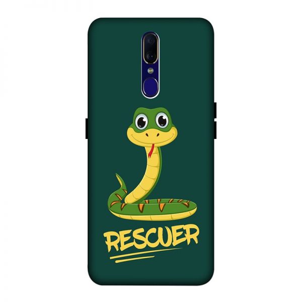 Snake Rescuer Oppo F11 mobile Cover