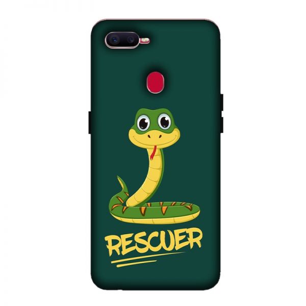 Snake Rescuer Oppo F9 Mobile Cover