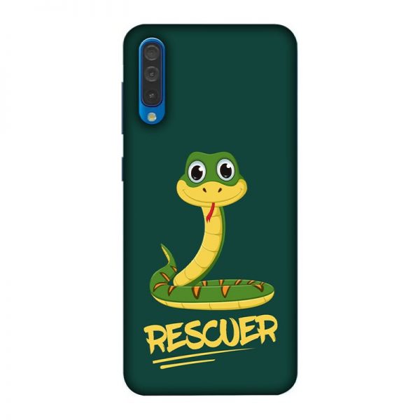 Snake Rescuer Samsung A50 Mobile Cover