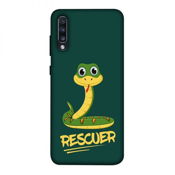 Snake Rescuer Samsung A70 Mobile Cover