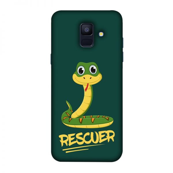 Snake Rescuer Samsung Galaxy A6 Mobile Cover