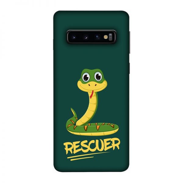 Snake Rescuer Samsung Galaxy S10 Mobile Cover
