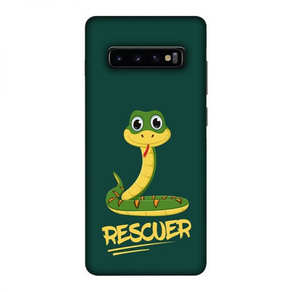 Snake Rescuer Samsung Galaxy S10 Plus Mobile Cover