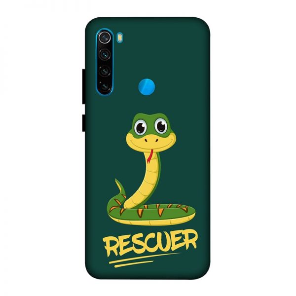 Snake Rescuer Redmi Note 8 Mobile Cover