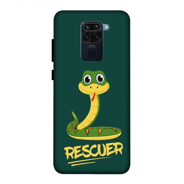 Snake Rescuer Redmi Note 9 Mobile Cover