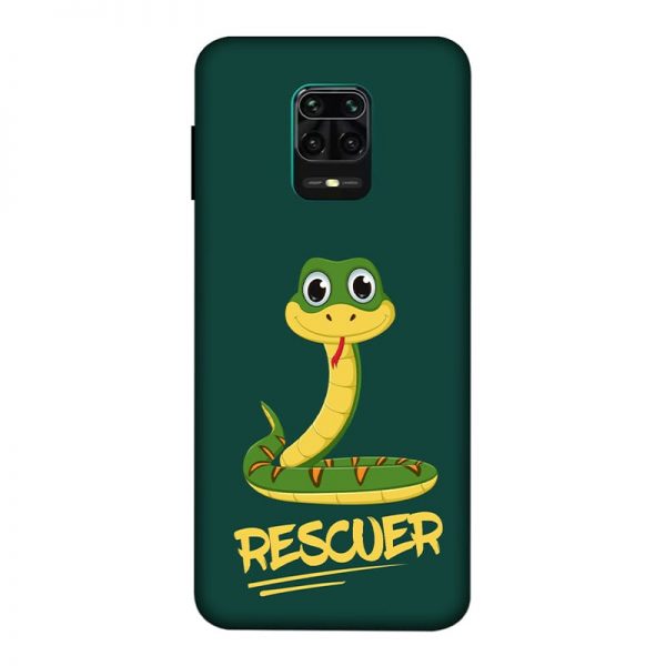 Snake Rescuer Redmi Note 9 Pro Mobile Cover