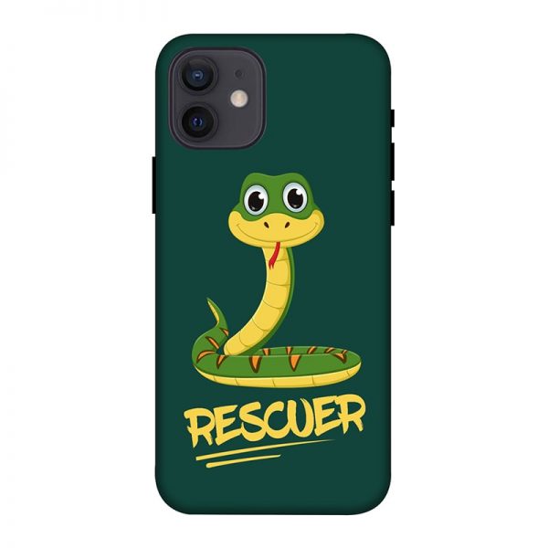 Snake Rescuer iPhone 12 Mobile Cover