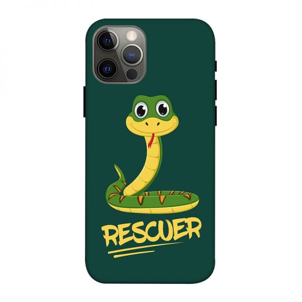 Snake Rescuer iPhone 12 Pro Mobile Cover