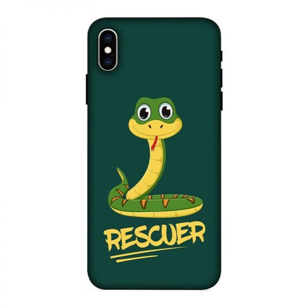 Snake Rescuer iPhone XS Max Mobile Cover