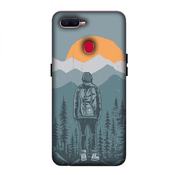 Sunset Oppo F9 Mobile Cover