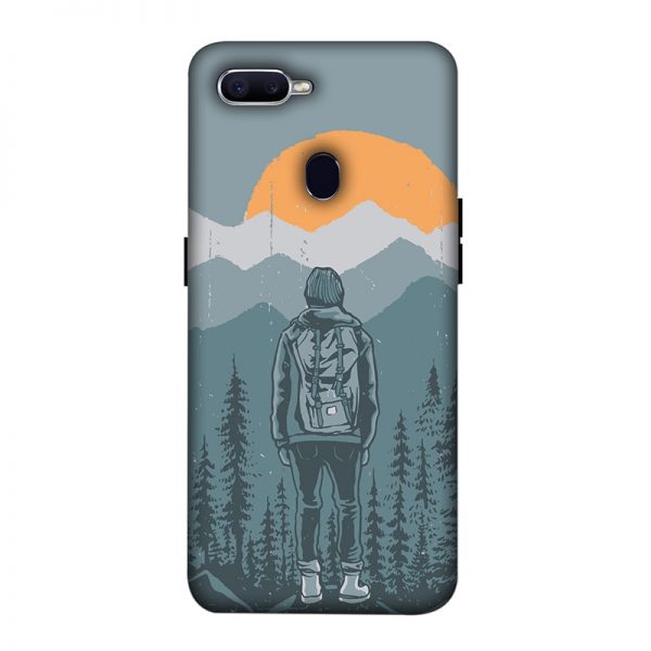 Sunset Oppo F9 Pro Mobile Cover