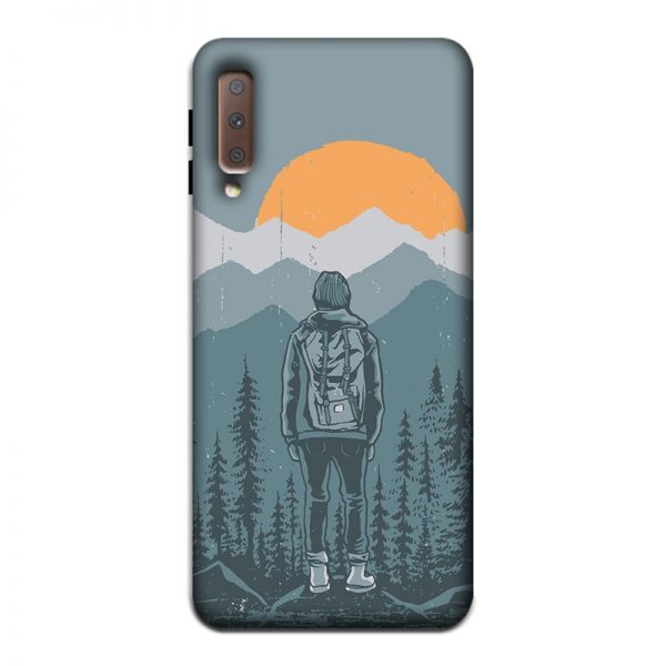 Sunset Samsung A7 2018 Mobile Cover