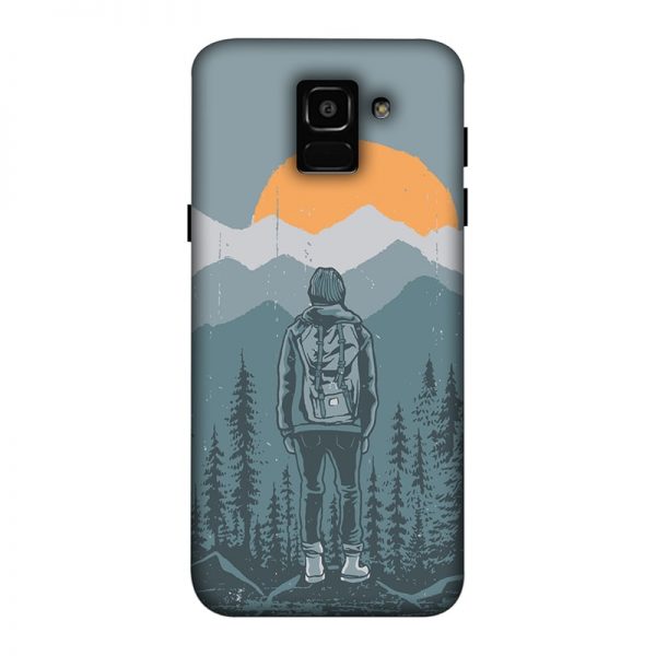 Sunset Samsung J6 Mobile Cover